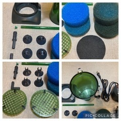 ＡＤＡ★アクアリウム水槽フィルター照明セット