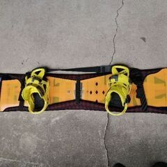 [値下げ中]スノーボード　ビンディングセット