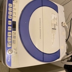 洗濯機(SHARP製、7kg、2014年製)