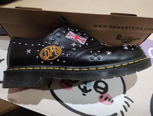 Dr. Martens スカルスタッズ3ホール ロカビリー 値引き【希少】Dr