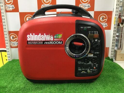 【エコツール豊田インター店】SHINDAIWA/新ダイワ インバータ発電機 IEG1600M　【愛知県/豊田インター店/工具】