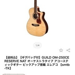 エレアコ ギルド アコースティック ギタースタンド付き