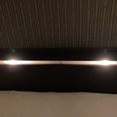 クイーンベッド　マットレス&ベッドフレーム　