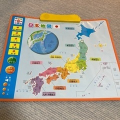 タッチ音ボード　日本地図