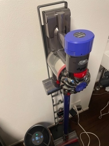 dyson v7 fluffy 掃除機 スタンド付き - スポーツ