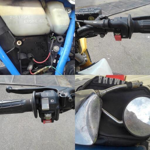 YAMAHA  DT200R   37F  ２スト 書類有り  実働  モトクロス YAMAHA DT200R 37F 2スト 書類有り 実働 モトクロス