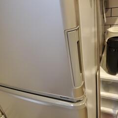 SHARP ノンフロン冷凍冷蔵庫 SJ-W352C-N 2017年製 350L 直接引き取りの方に
