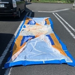 大型ファミリーテント　タープ