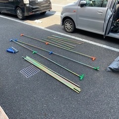 大型ファミリーテント　タープ