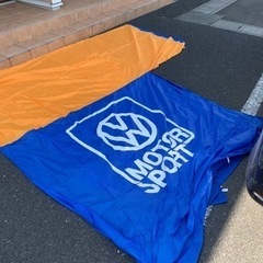 大型ファミリーテント　タープ