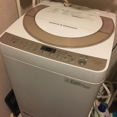 【お譲り先決定】洗濯機 中古品 シャープ SHARP ES-KS...
