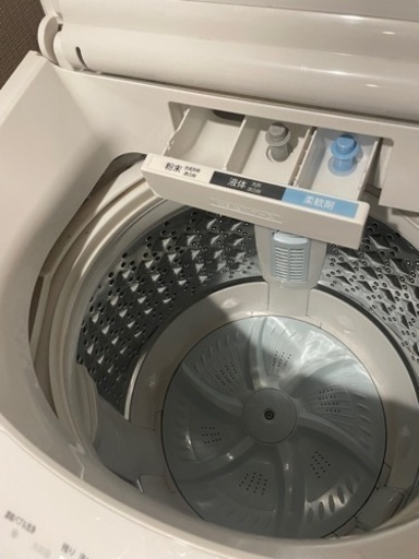 洗濯機 TOSHIBA AW-7D5(W)7kg 【値下げしました】
