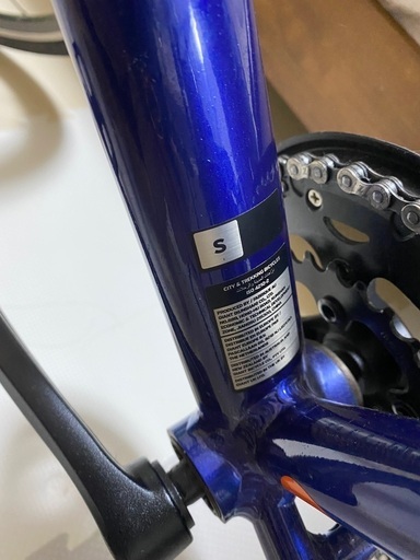 【中古品】【傷多少有】ロードバイク GIANTエスケープR DROP ブルートーン