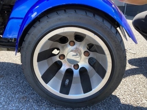 ミニカー登録☆ジャイロキャノピー☆ノーヘルOK☆ブルーメタリック☆2