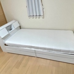 ベッド シングル 引出付きベッド 使用期間3ヶ月