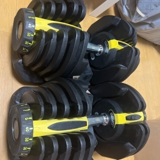 札幌市引取り限定】可変式ダンベル40kg、インクラインベンチ