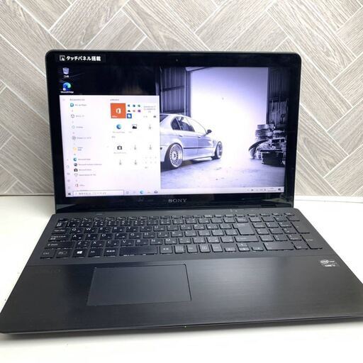 ◇取引終了 VAIO Fit15☆Core i7-3537U/8GB//新品SSD240GB/Office2013/ブルーレイ/タッチパネル/Win10