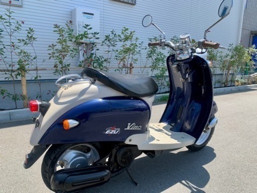 神奈川県藤沢市発。3ヶ月保証付き。原付バイク。ヤマハ ②ビーノ5AU