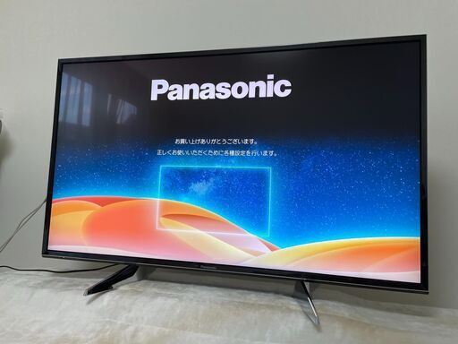 パナソニック 43V型 2017 VIERA 4K対応液晶テレビ TH-43EX750 美品