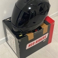 フルフェイスヘルメット BLACKシールド！NR-7 美品！
