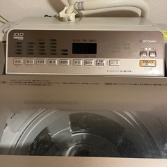 【美品】Panasonic 2018年洗濯機 10kg  乾燥機能付