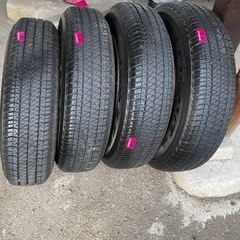 ジムニー jb64w 純正タイヤ付きアルミホイール4本セット