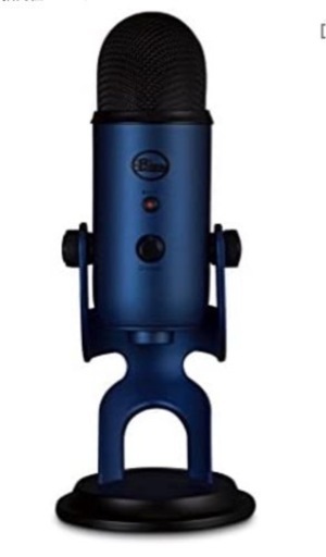 【新品】Blue Microphones Yeti USBマイクミッドナイトブルー 2117 指向性4モード
