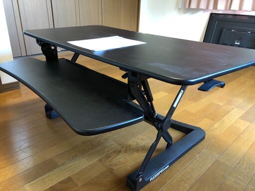 FLEXISPOT 卓上スタンディングデスク M3B(Lサイズ) FLEXISPOT E7電動 