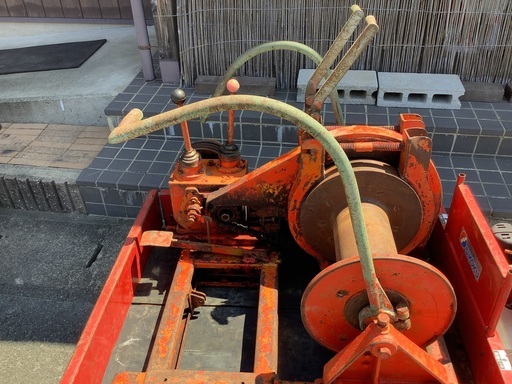 本宏製作所・集材機・けん引ウインチ・林業・原木椎茸・船の引き揚げに‼️