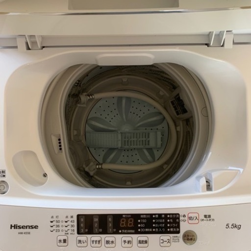 ☆Hisense 2021年製　洗濯機 5.5kg HW-K55E☆ - 裾野市