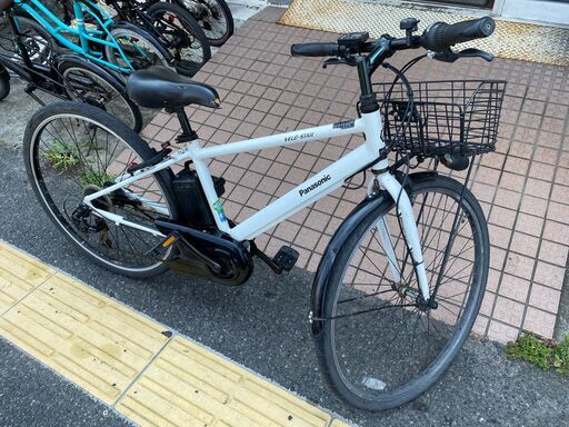 【リサイクルショップどりーむ天保山店】●278●　お買い得！　電動アシスト自転車　パナソニック　7段変速ギア付き♪