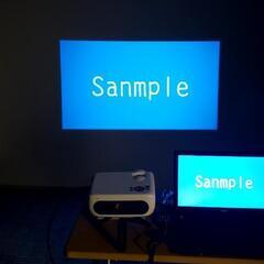 LEDプロジェクター　ベルソス　VS-P02S　地デジTVチューナー搭載　ほぼ未使用