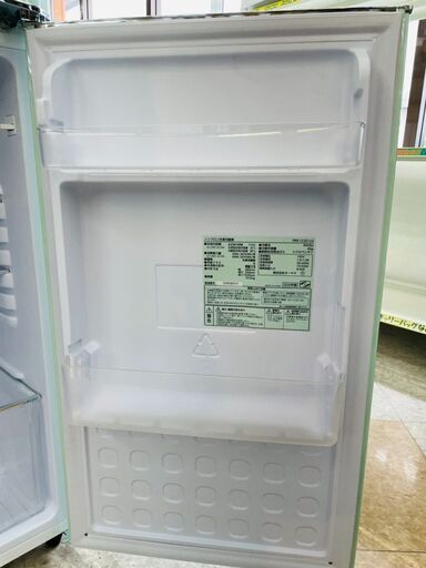IRISOHYAMA(アイリスオーヤマ) レトロ114冷蔵庫 ✨定価￥36,730✨ PRR-122D 2020年 ライトグリーン