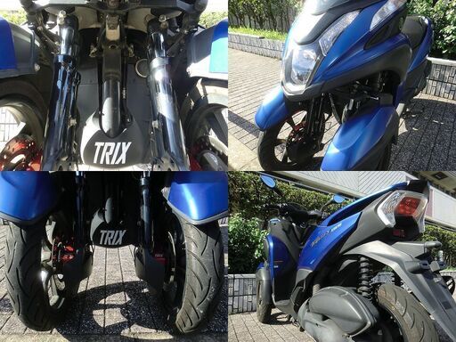 ☆普通免許仕様トリシティ155ABS ワイドトレッド 3.8万km 機関良好