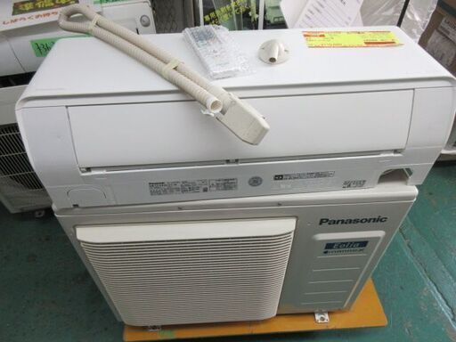 K03427　パナソニック　中古エアコン　主に18畳用　冷5.6kw／暖6.7kw