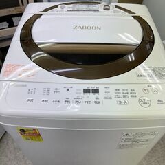 東芝　洗濯機　6キロ　AW-6D6　2018年製