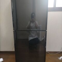 MITSUBISHIの2ドア冷蔵庫