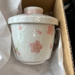 茶碗蒸し　食器　5客　桜柄