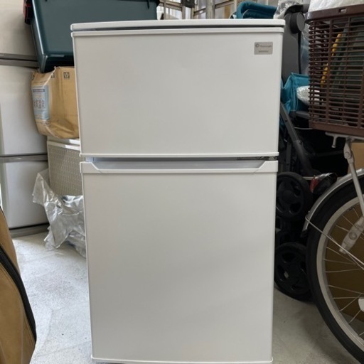 【2020年製】IRIS OHYAMA アイリスオーヤマ ノンフロン冷凍冷蔵庫 KRSD-YD9A 90L