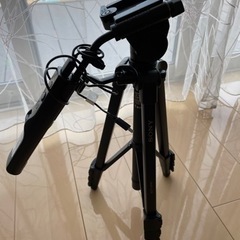 SONY   三脚　カメラ、ビデオ対応　手元リモコン付き
