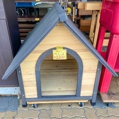 【犬小屋】木製 中型犬サイズ☆