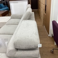 KG-102【新入荷　アウトレット】ユーロコンフォート　ガベル　カウチソファ3点セット　グレー