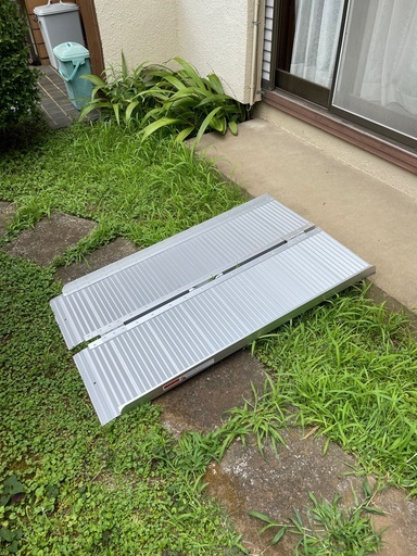 アルミスロープ 122×70cm 折りたたみ