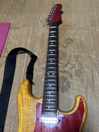 Fender Japan ストラト スキャロップド加工 Warmoth ネック - 弦楽器 