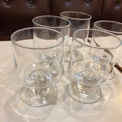 グラス　未使用　日本製　5個セット　強化ガラス