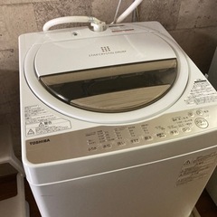 (お譲り先決定)洗濯機 6kg TOSHBA AW-6G8 20...