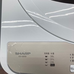 シャープ6kg洗濯機