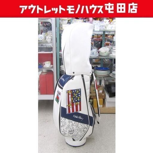 キースヘリング キャディバッグ Keith Haring メンズ用ゴルフバッグ 札幌市北区屯田