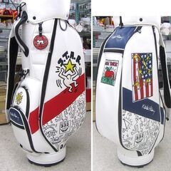 キースヘリング キャディバッグ Keith Haring メンズ用ゴルフバッグ 札幌市北区屯田