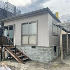 【ネット決済・設置工事費付】コンテナハウス／物置　期間限定のため、直ぐなら値下げもOK！